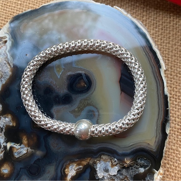 Beautiful Sterling Flexable Round Mesh Silpada Italian - Picture 4 of 4